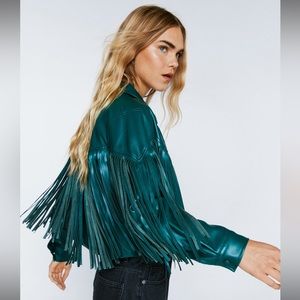 Nasty Gal Fringe Jacket